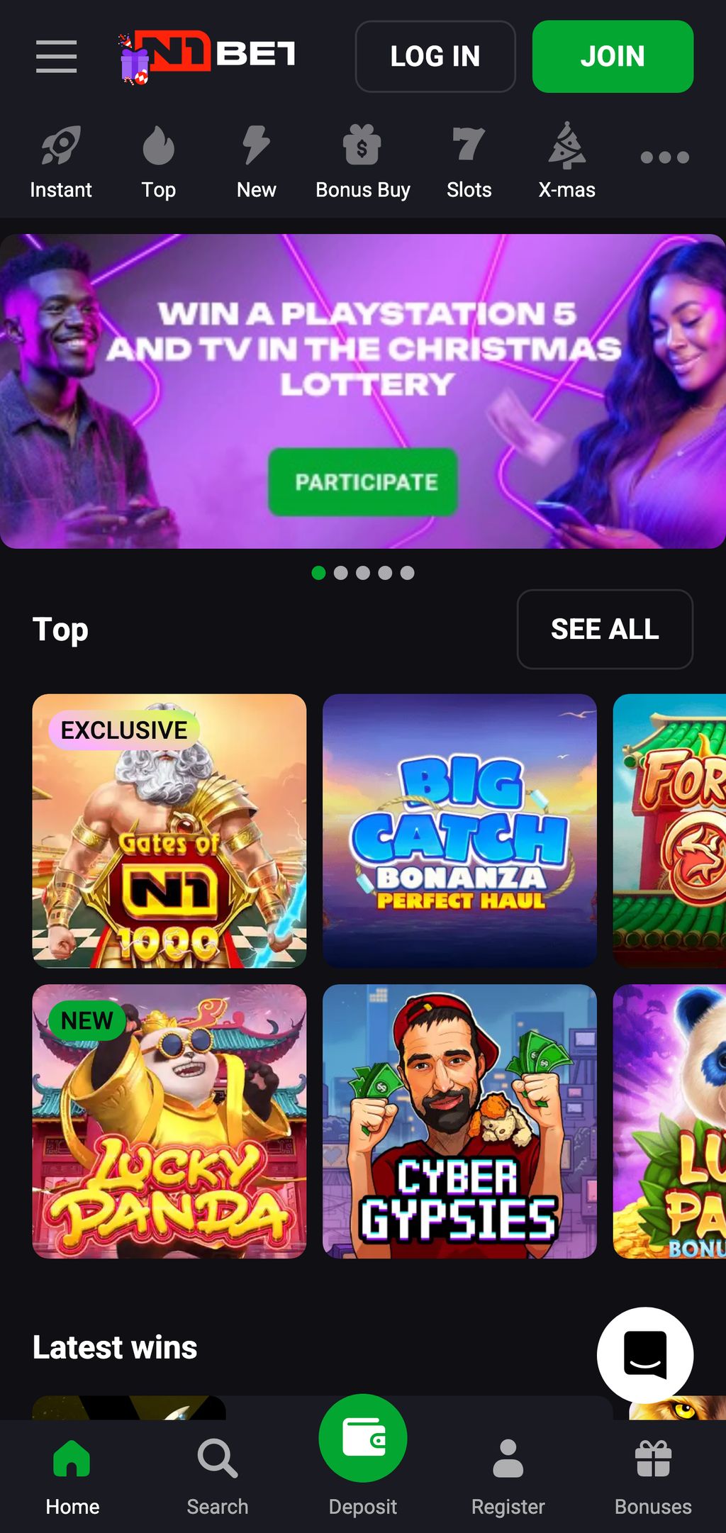 N1Bet Nigeria website